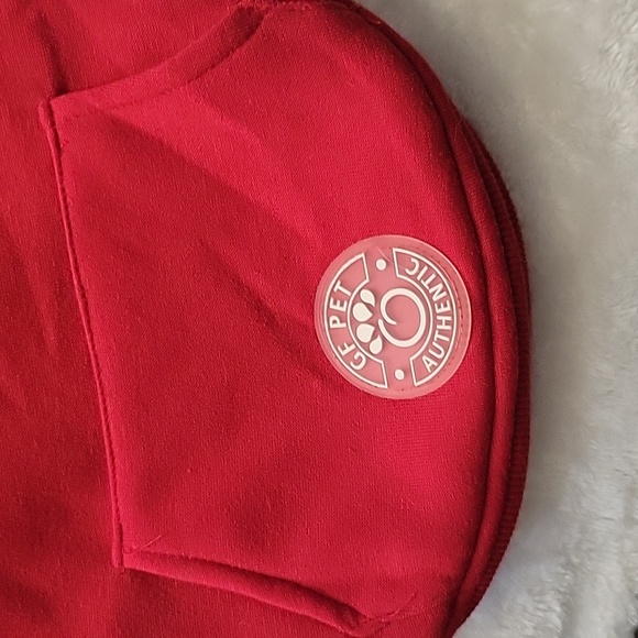 Dog hooded sweater jacket gray XL jacket expands to fit your dog's unique shape - Picture 2 of 7